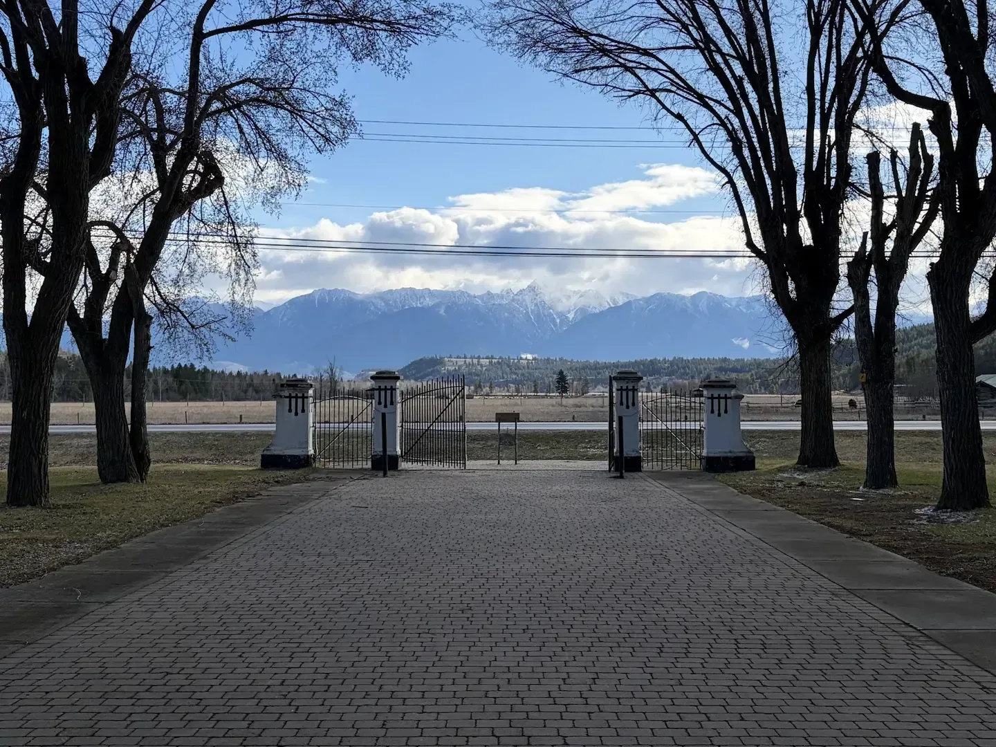 Resort grounds and exterior at dusk